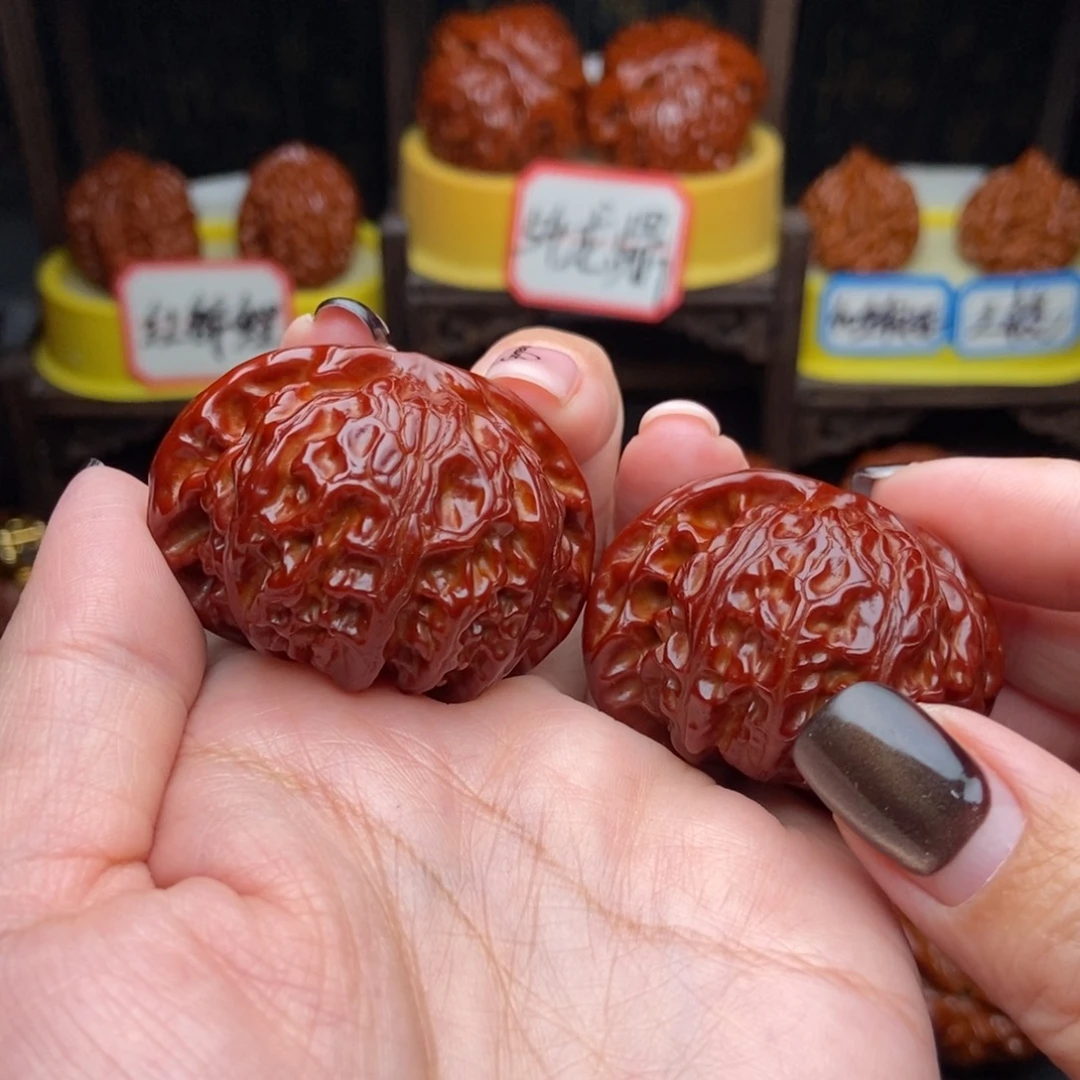 吊坠文玩核桃45宫灯