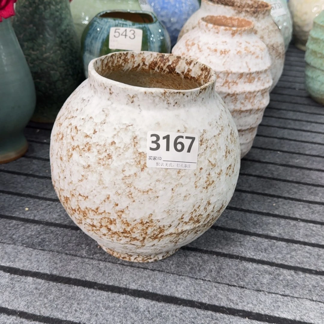 ****摆件景德镇高温花瓶编码3167高27口14默认无孔