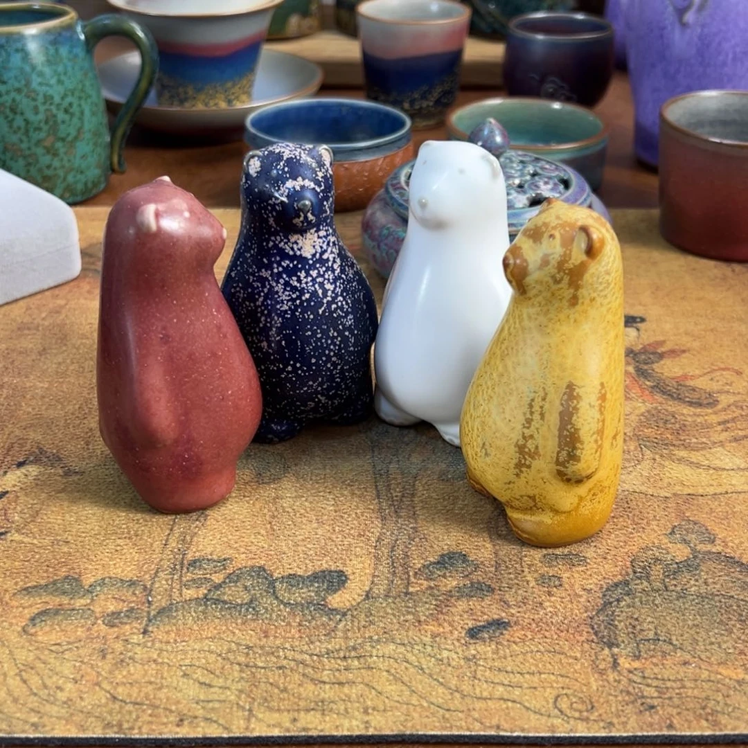 瓷摆件持续清货，中高端精品