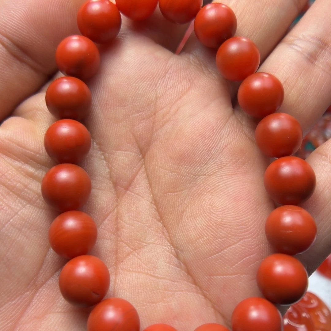 夏***书南红玛瑙未镶嵌挂件