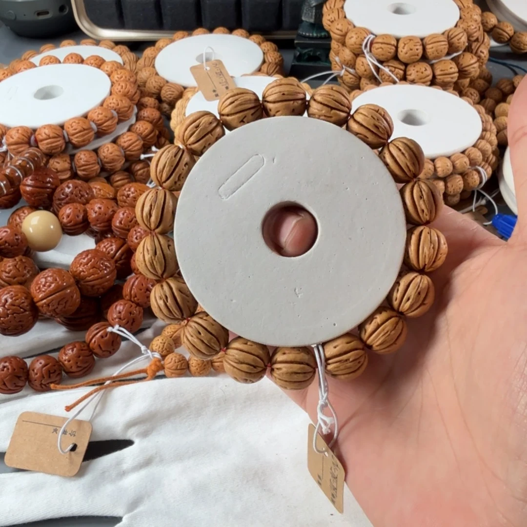 真***梦手串桃核145龙三磐石桃核手串