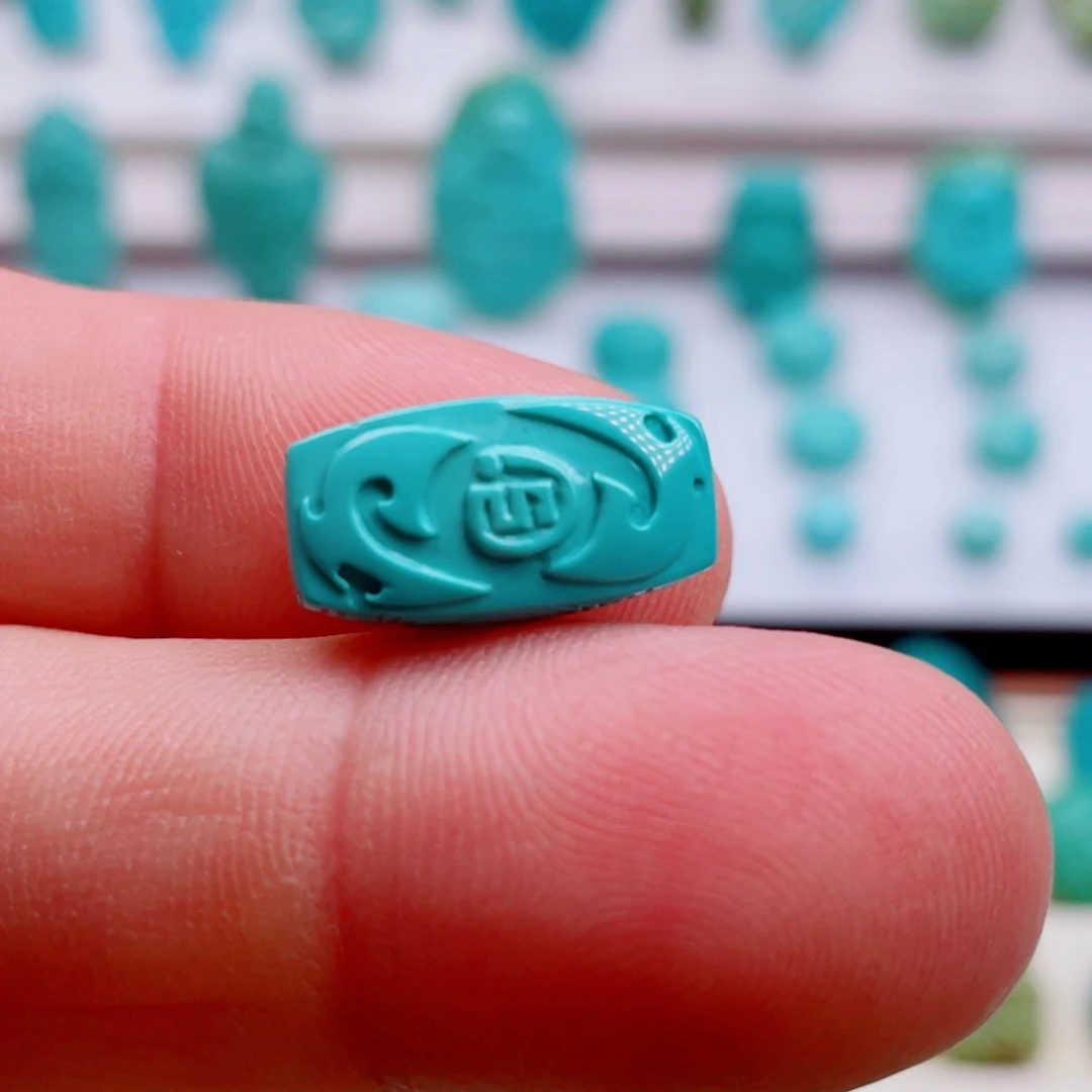 绿松石未镶嵌吊坠(不含链)