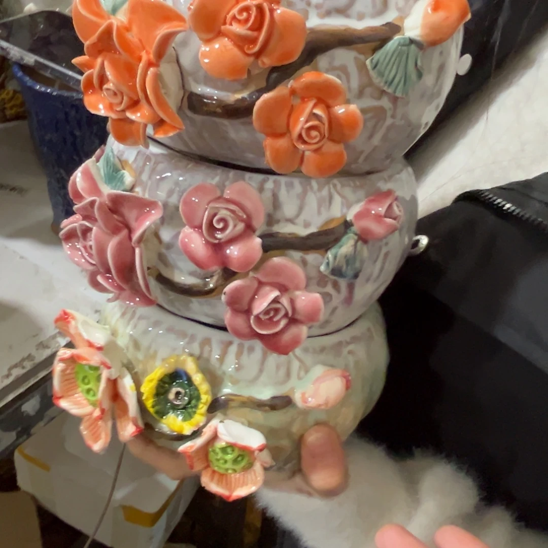 满20米秒退拉黑花盆