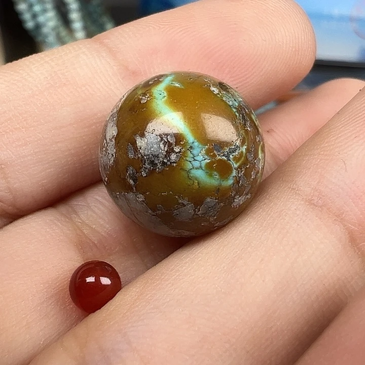 南红玛瑙未镶嵌配饰14.5瑕疵