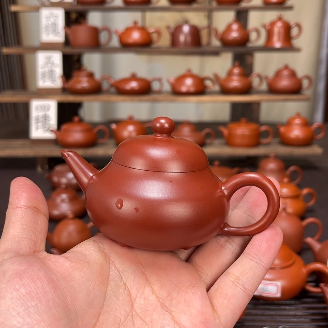 后***来茶壶紫砂梨壶115cc