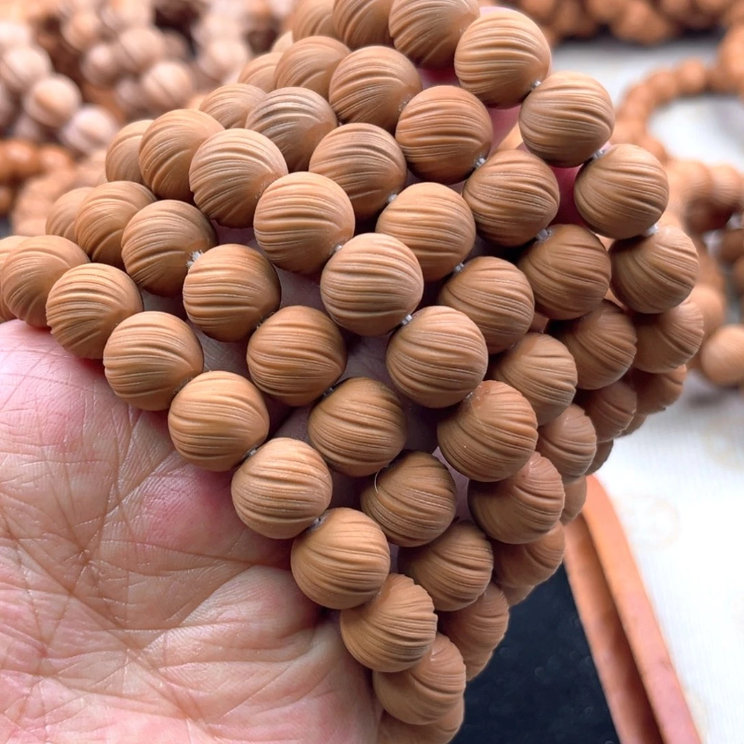 猴头核桃手串泛油定风珠