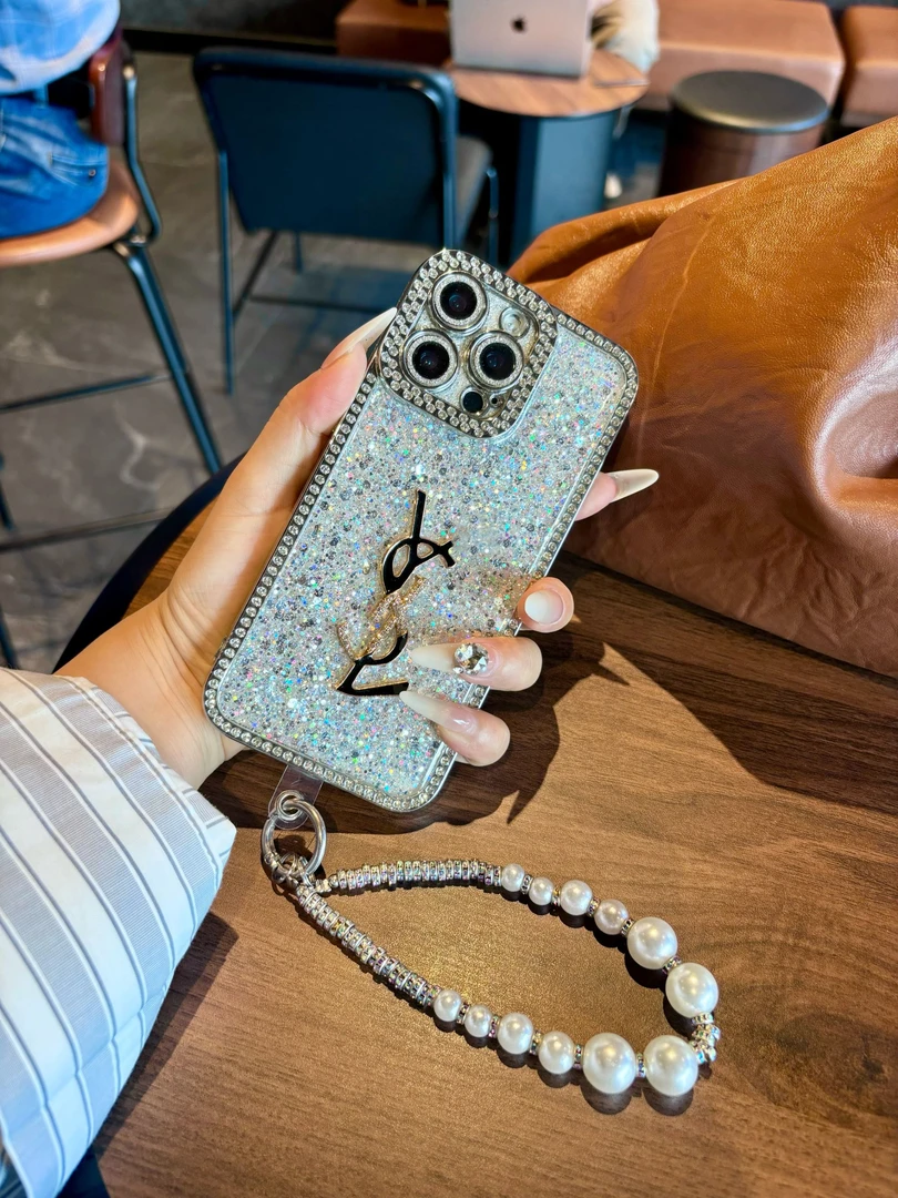 轻奢闪钻全包防摔精致适用苹果手机壳iPhone/16/15/14/13/12女