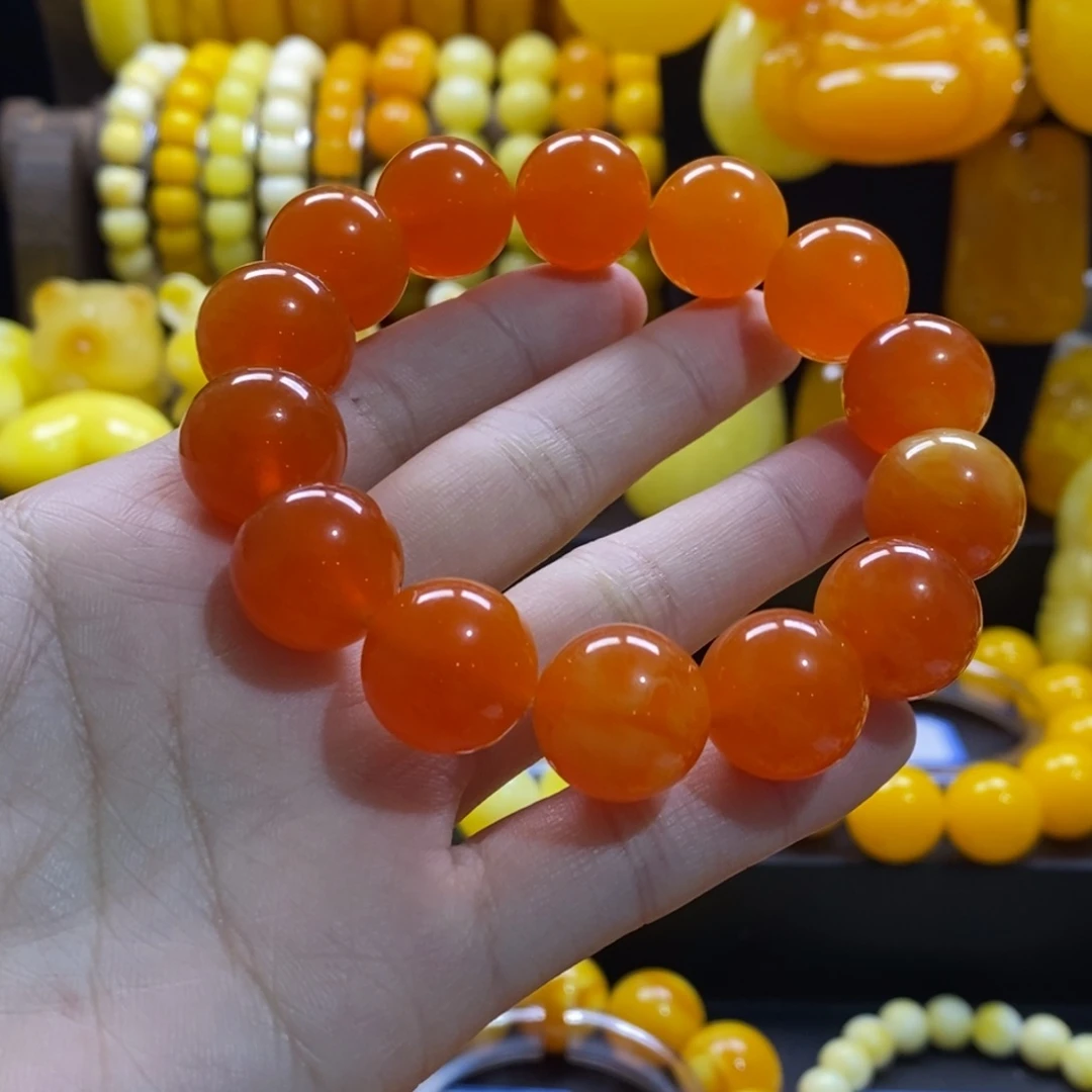 雪***松非金属全品无暇精品手串16