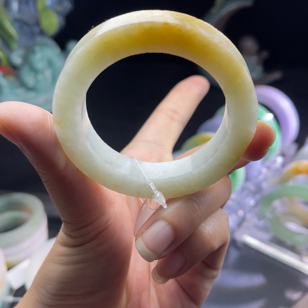 定制翡翠未镶嵌天然翡翠A货手镯