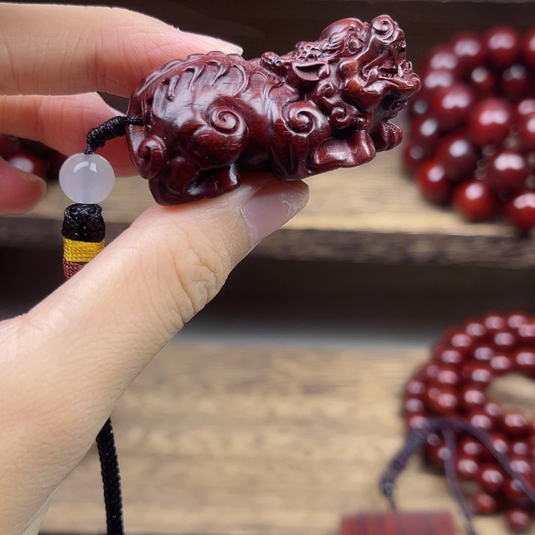 志***檀香紫檀（小叶紫檀）印度小叶紫檀貔貅
