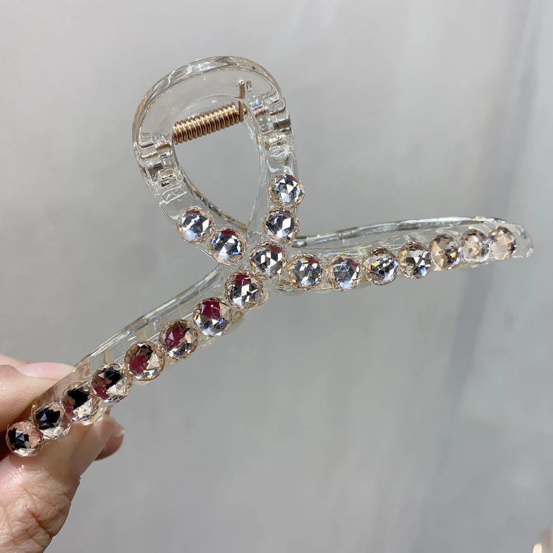 A137冰透满镶大抓夹13