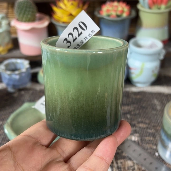 口5高7 手工花盆满30包邮