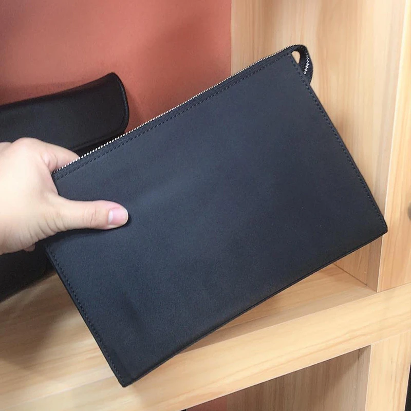 直播间94号-DMX3002大容量商务休闲简约净版尼龙牛津布手拿夹包