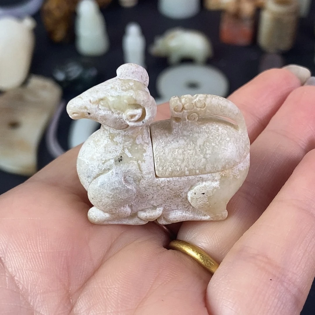 和田玉未镶嵌挂件?**?