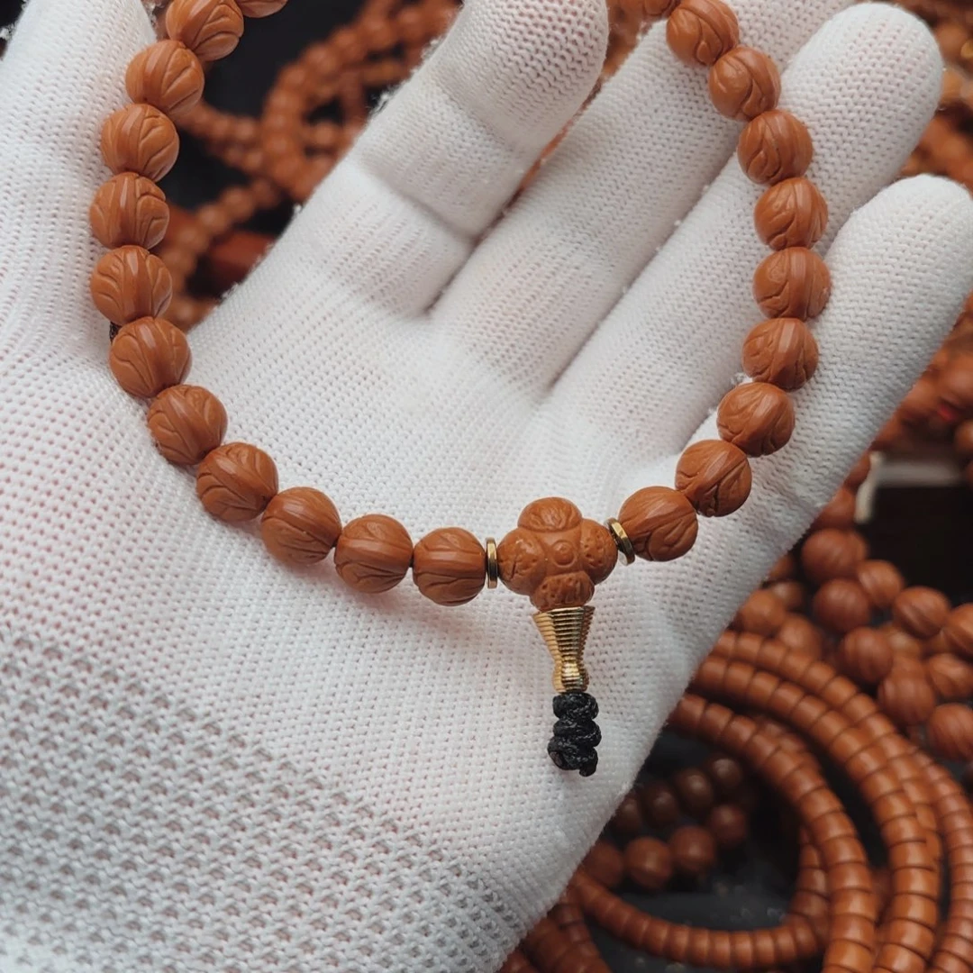 秋***期桃核吊坠一物一图