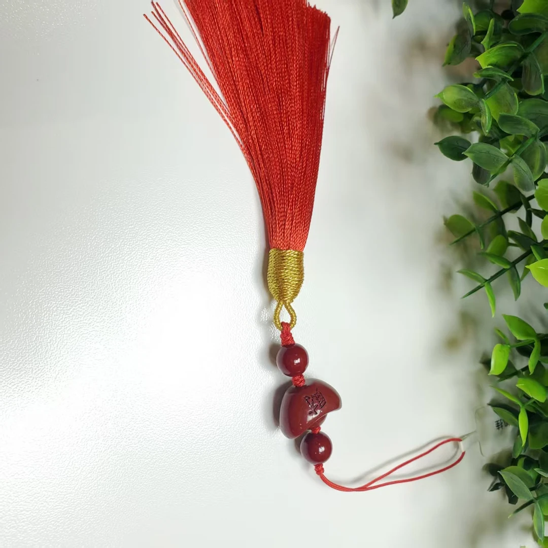 含辰砂工艺品S532【赵小姐】轻奢气质百搭款辰砂挂件