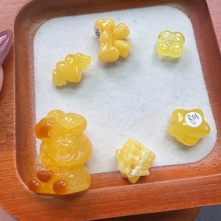 琥珀珠宝奇石未镶嵌Y*