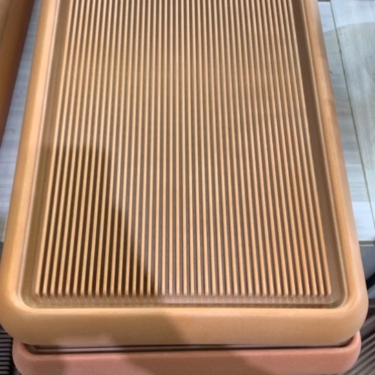 电木茶盘橙金龙纹枝条木纹80-47-6，208号