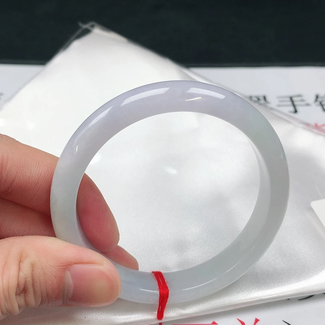 翡翠手镯未镶嵌圈55