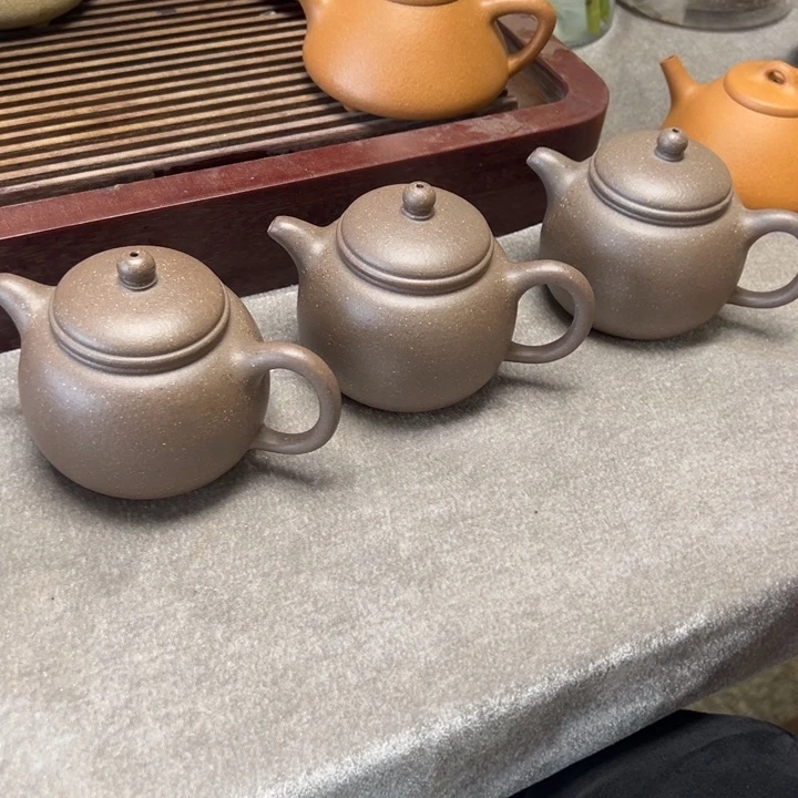 紫砂茶壶宝山青段匏尊200cc