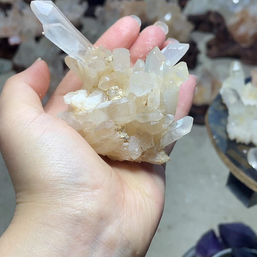 遇***机银S925镶嵌水晶珠宝半成品