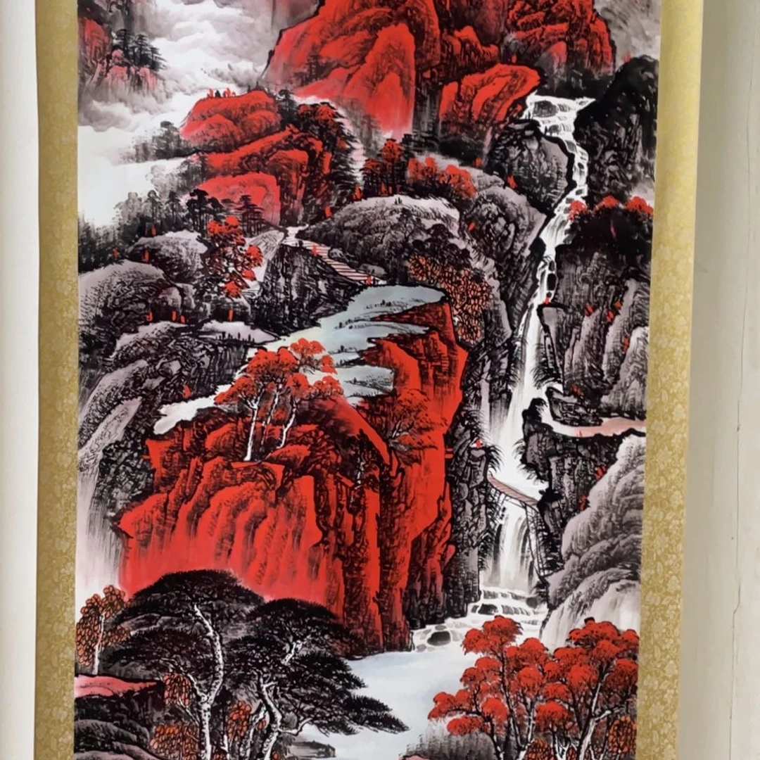 国画老师手笔手绘作品y