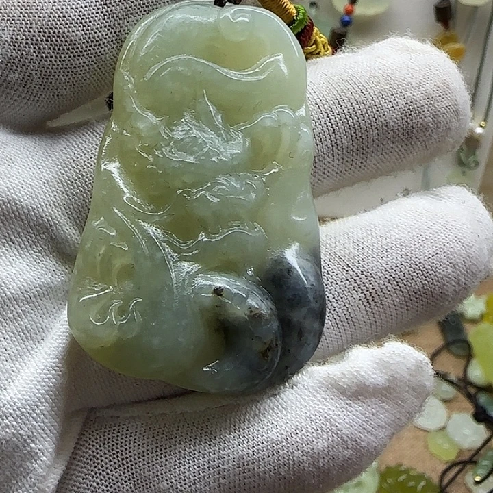 岫玉合金颈饰444444