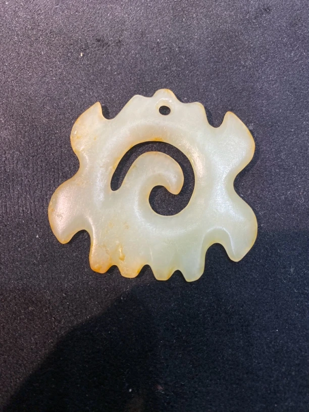 河磨奇石佩型器件