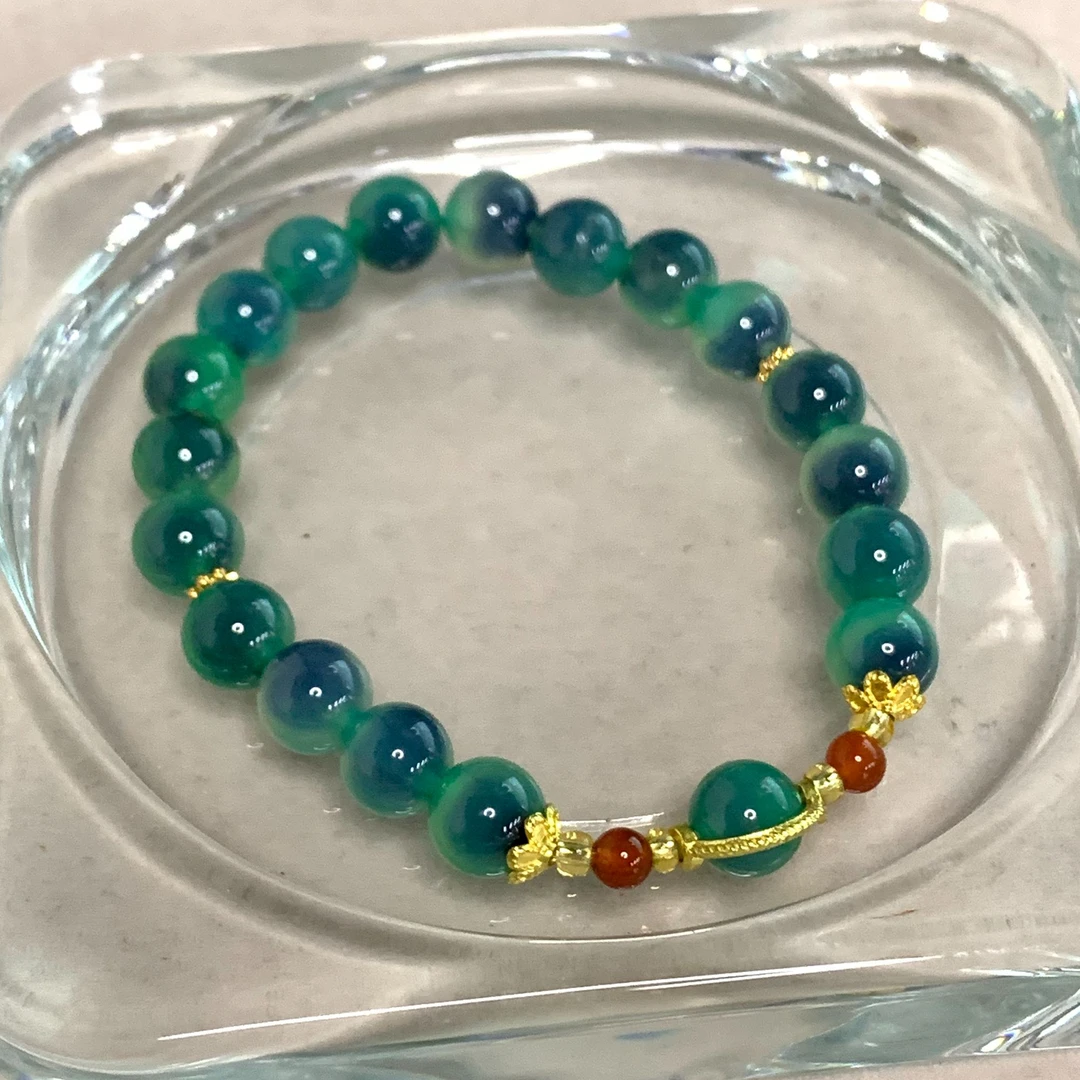 【昕禧·禧溏心】糖心玛瑙手串