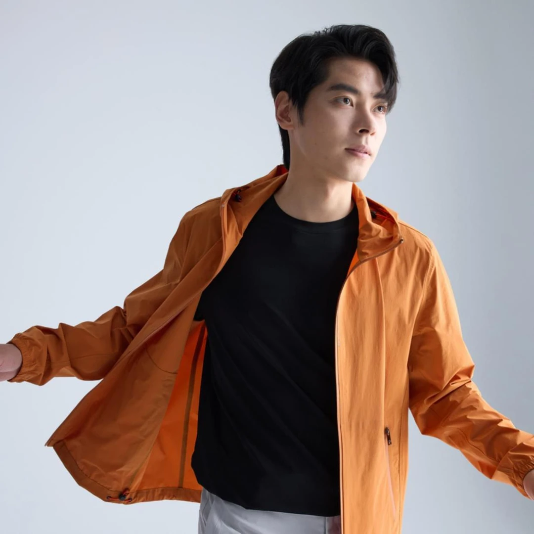 利郎【速干空调服】2025夏季透气吸汗休闲空调服茄克 (A5XKF002)