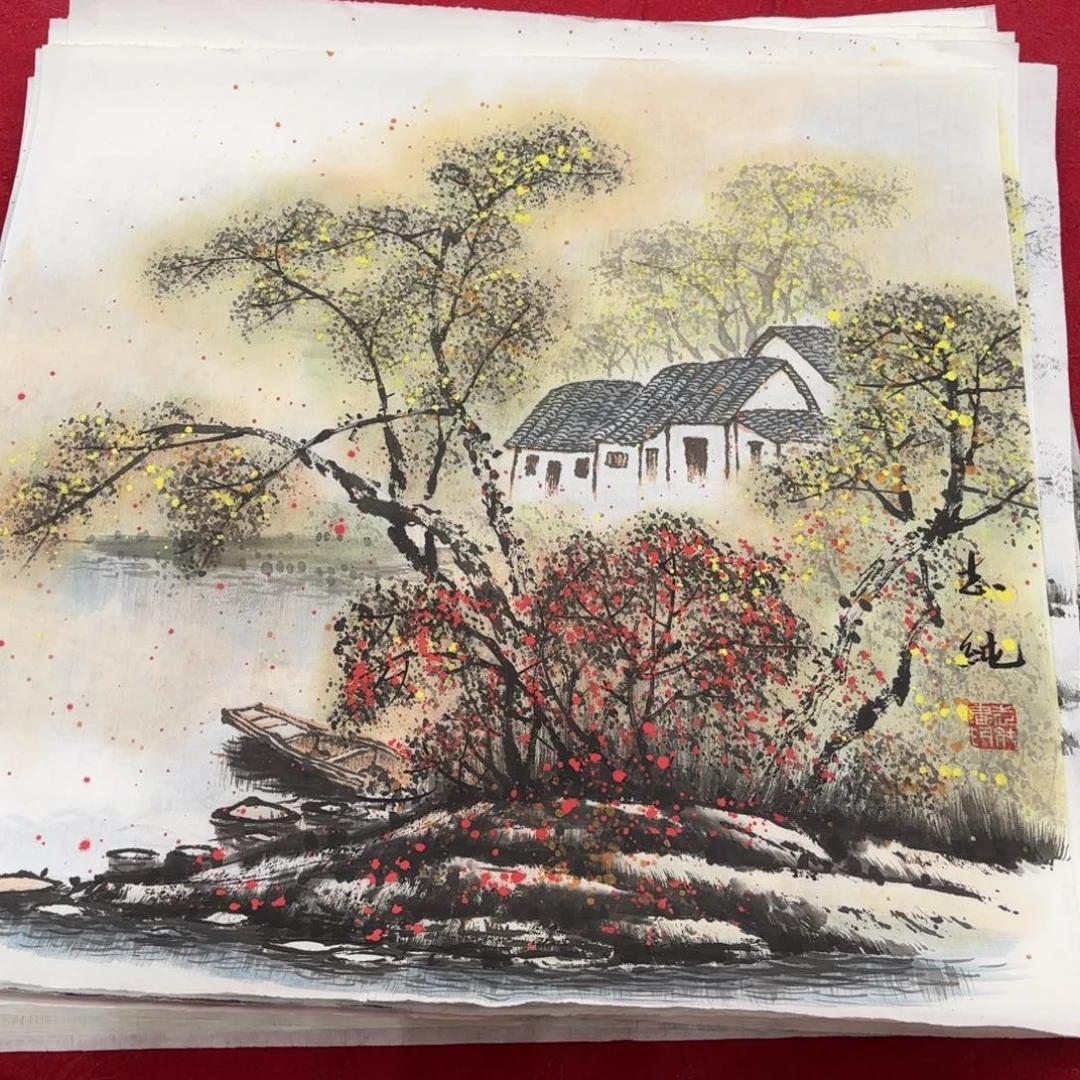 国画花鸟的翅膀是一种非常