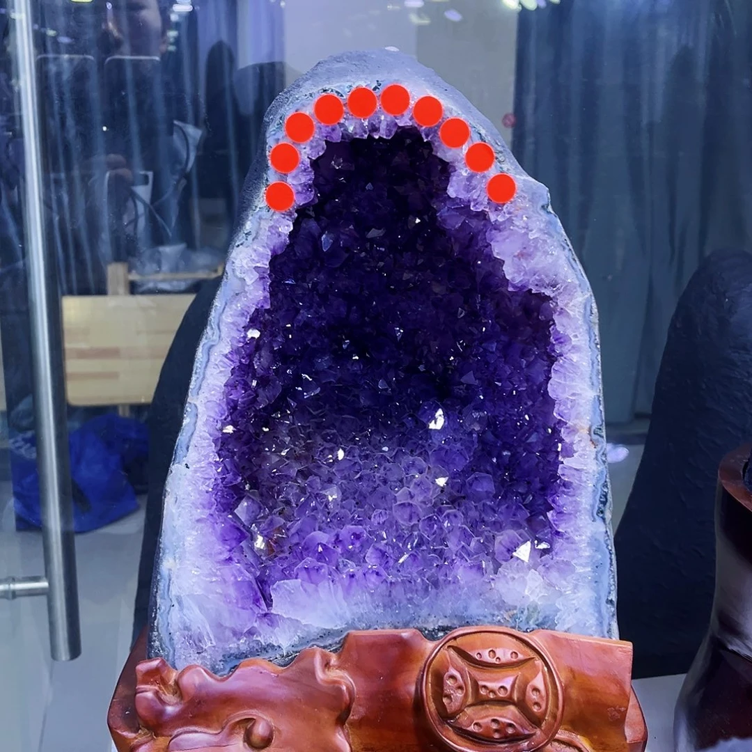 紫晶未镶嵌大型摆件（非配饰）