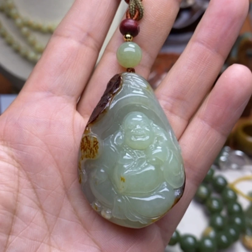 【闪购商品】和田玉未镶嵌挂件北*