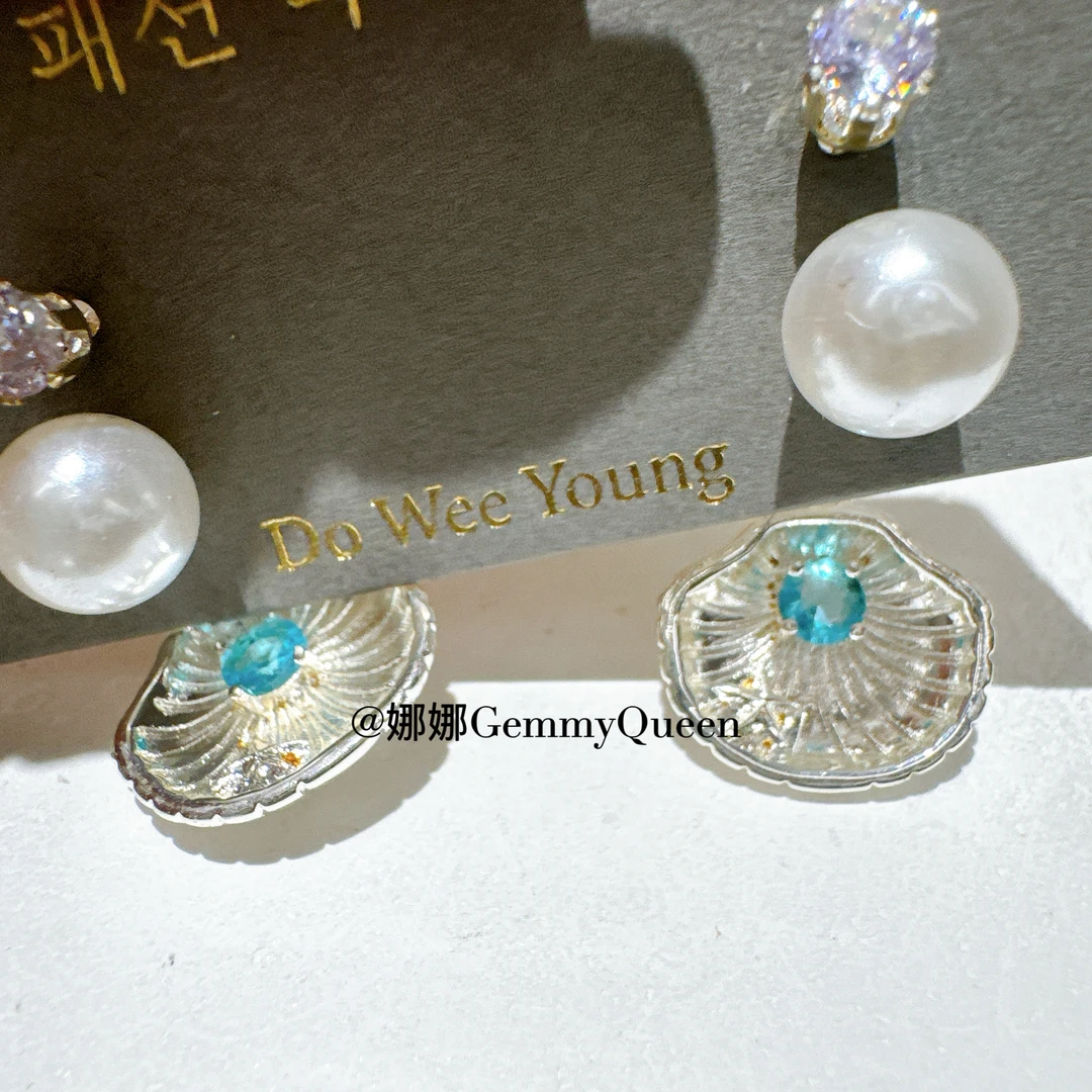 铜合金合成锆石耳饰 娜娜GemmyQueen耳环GQ06252