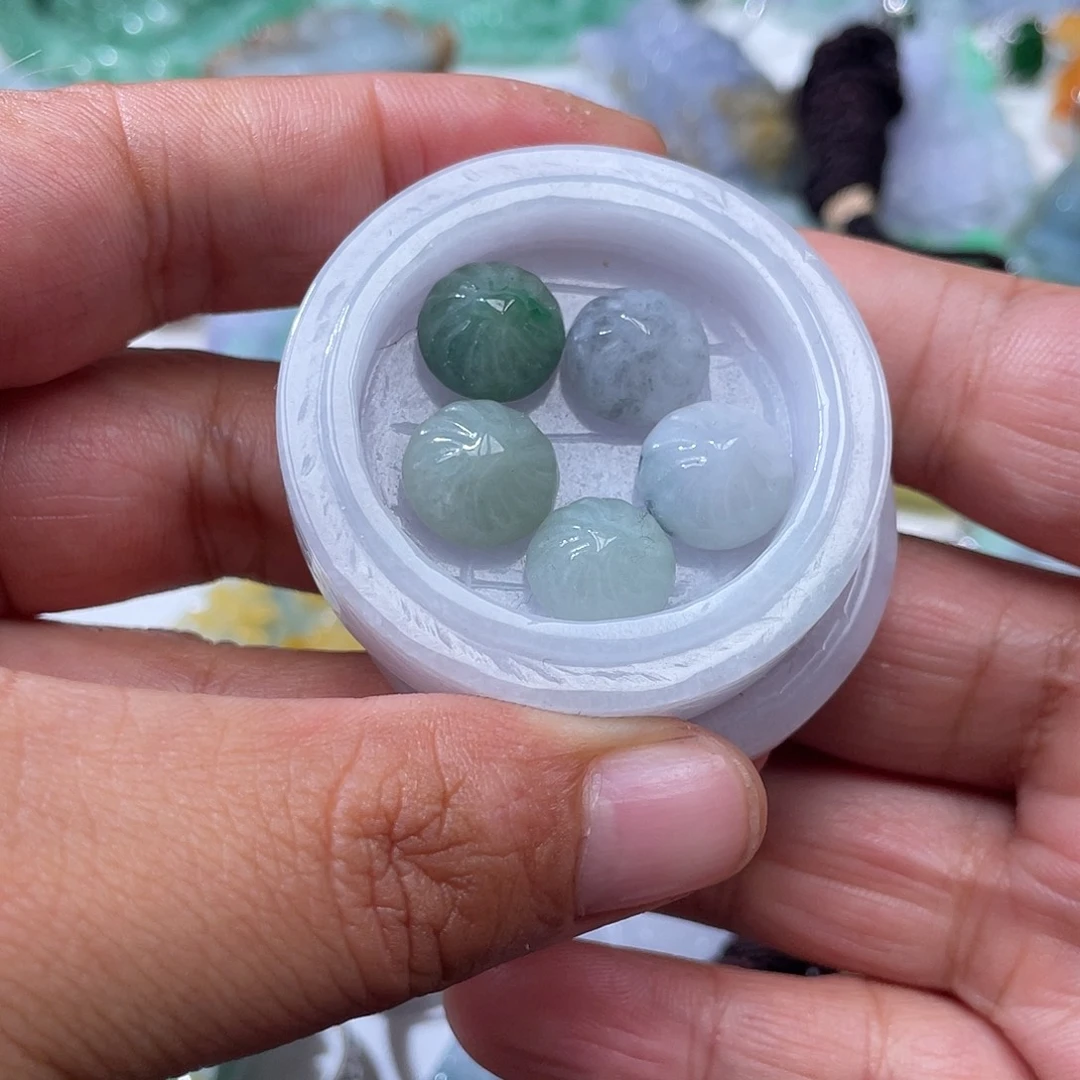 颈饰未镶嵌翡翠翡玉缘翡翠