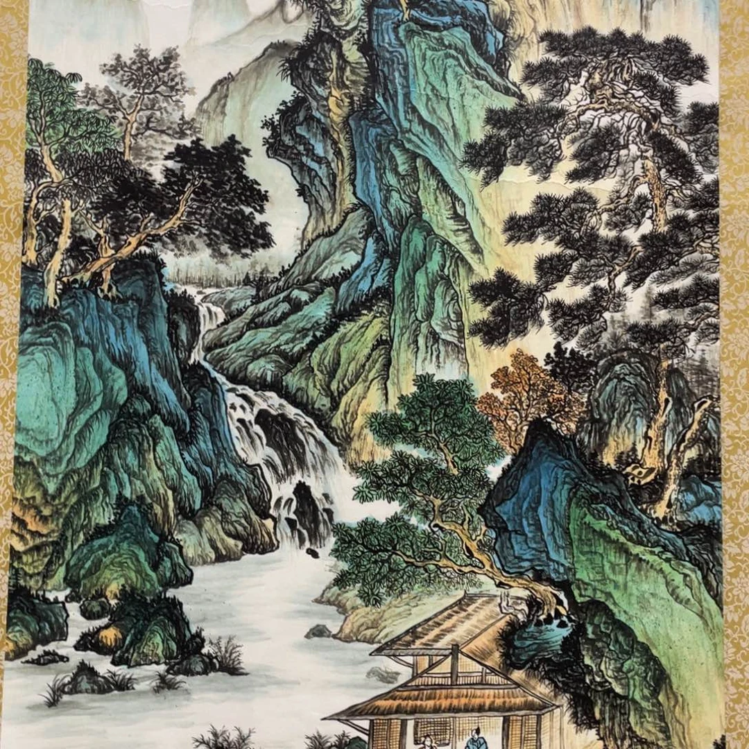 国画老师手笔手绘作品w