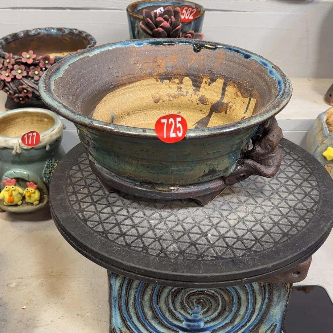 陶瓷微瑕725 号陶然花盆厂家直销