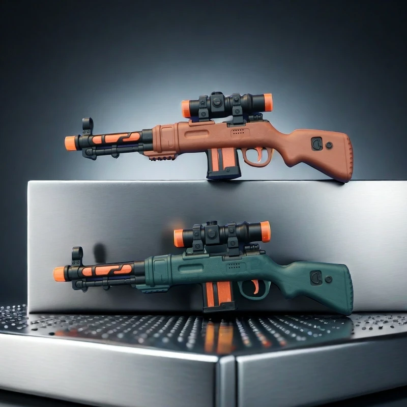 电动98K声光振动枪灯光音乐长步枪表演道具震动玩具生日六一礼物