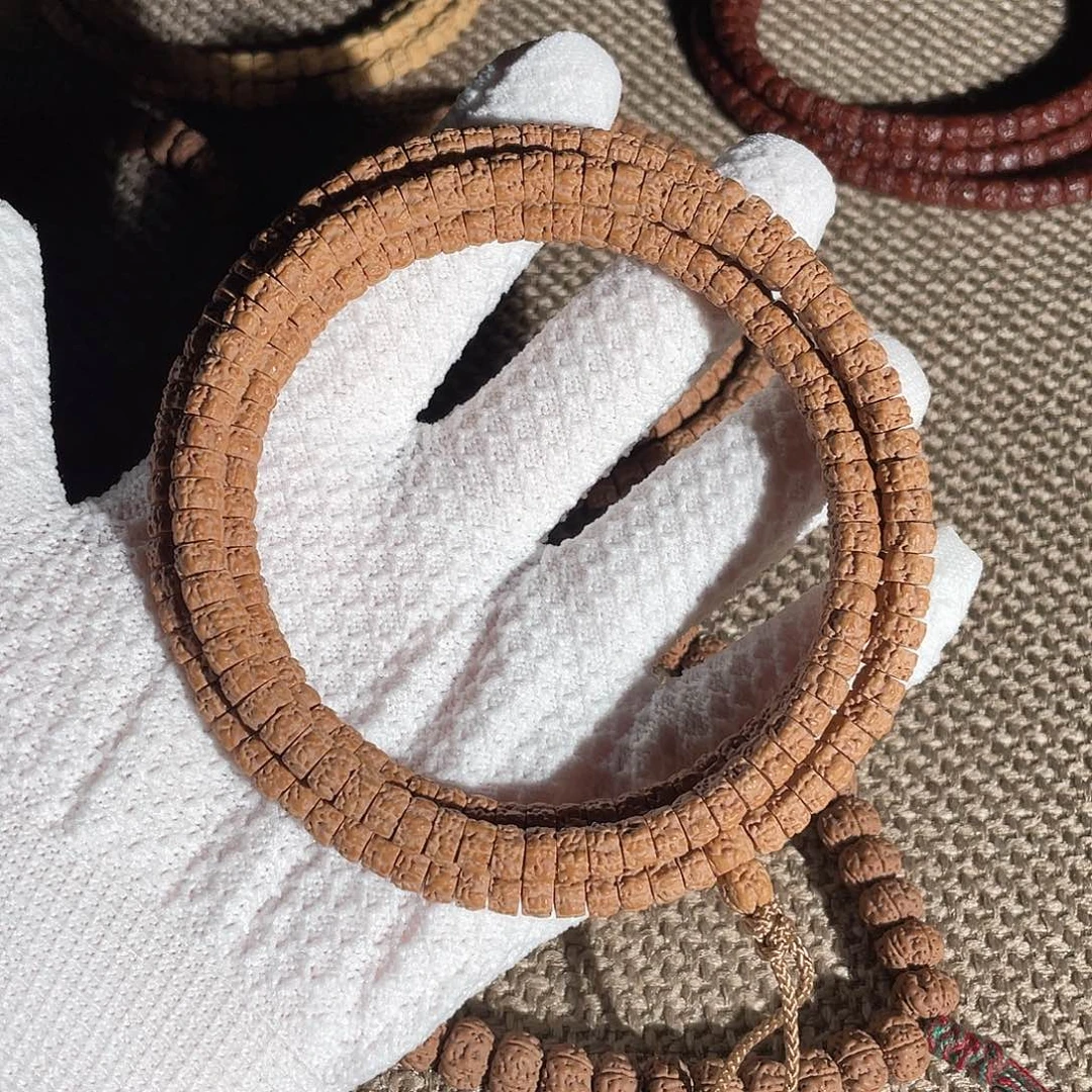 金刚菩提吊坠佛手药片7.0mm