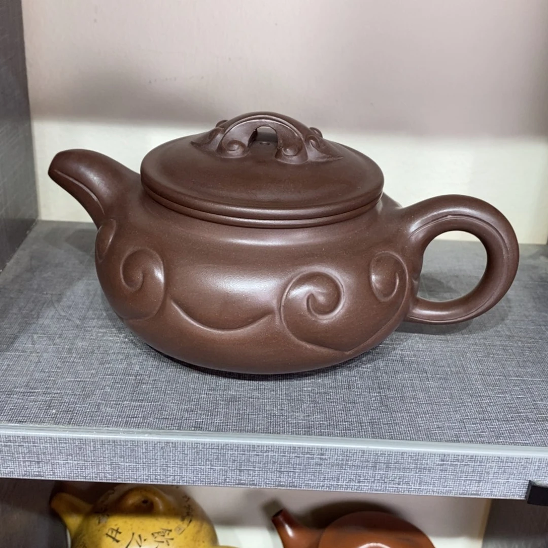 茶壶紫泥原矿手工84