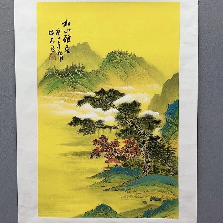 国画书法作品多次参加