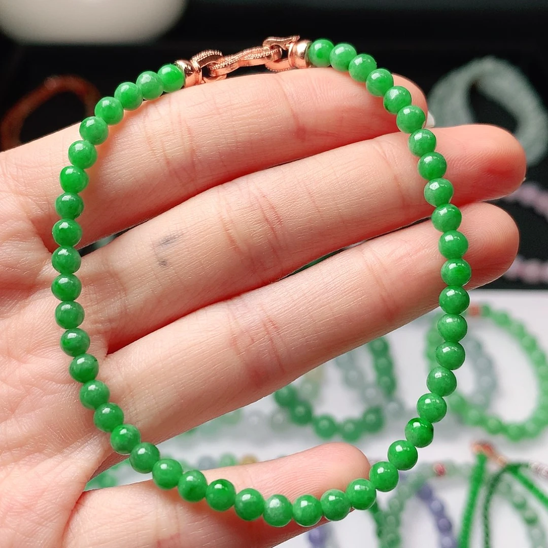 翡翠未镶嵌手链翡翠