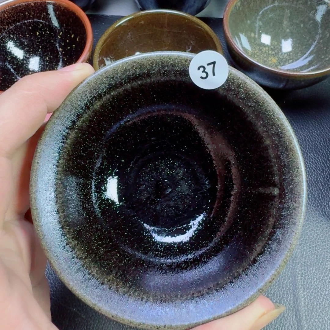 摆件古时茶器建窑建盏37