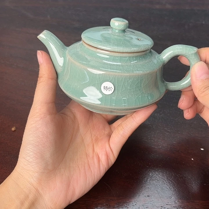 龙泉云间青瓷小米茶器