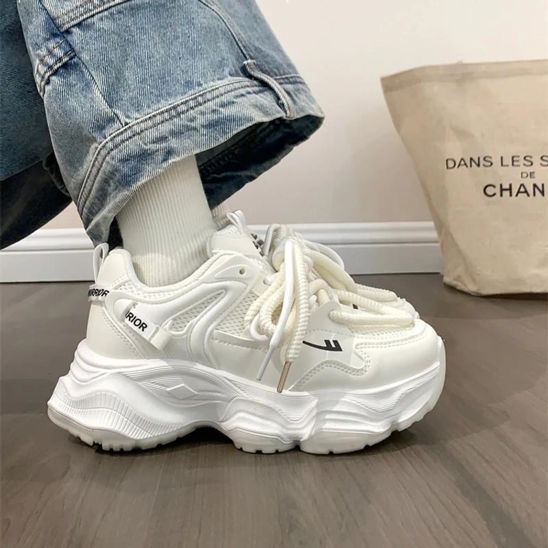 回力老爹鞋女款2025秋季爆款百搭鞋子女款厚底网红透气休闲运动鞋