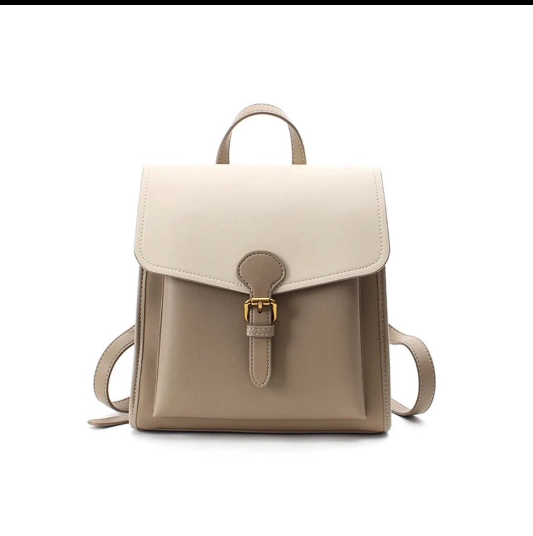 轻奢百搭高级感气质时尚双肩女士包新品A85