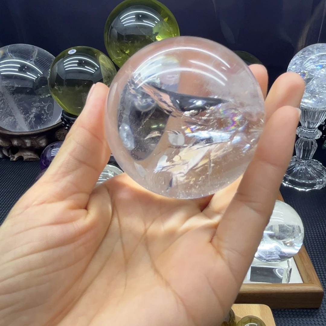 水晶银S925镶嵌珠宝半成品6.3公分