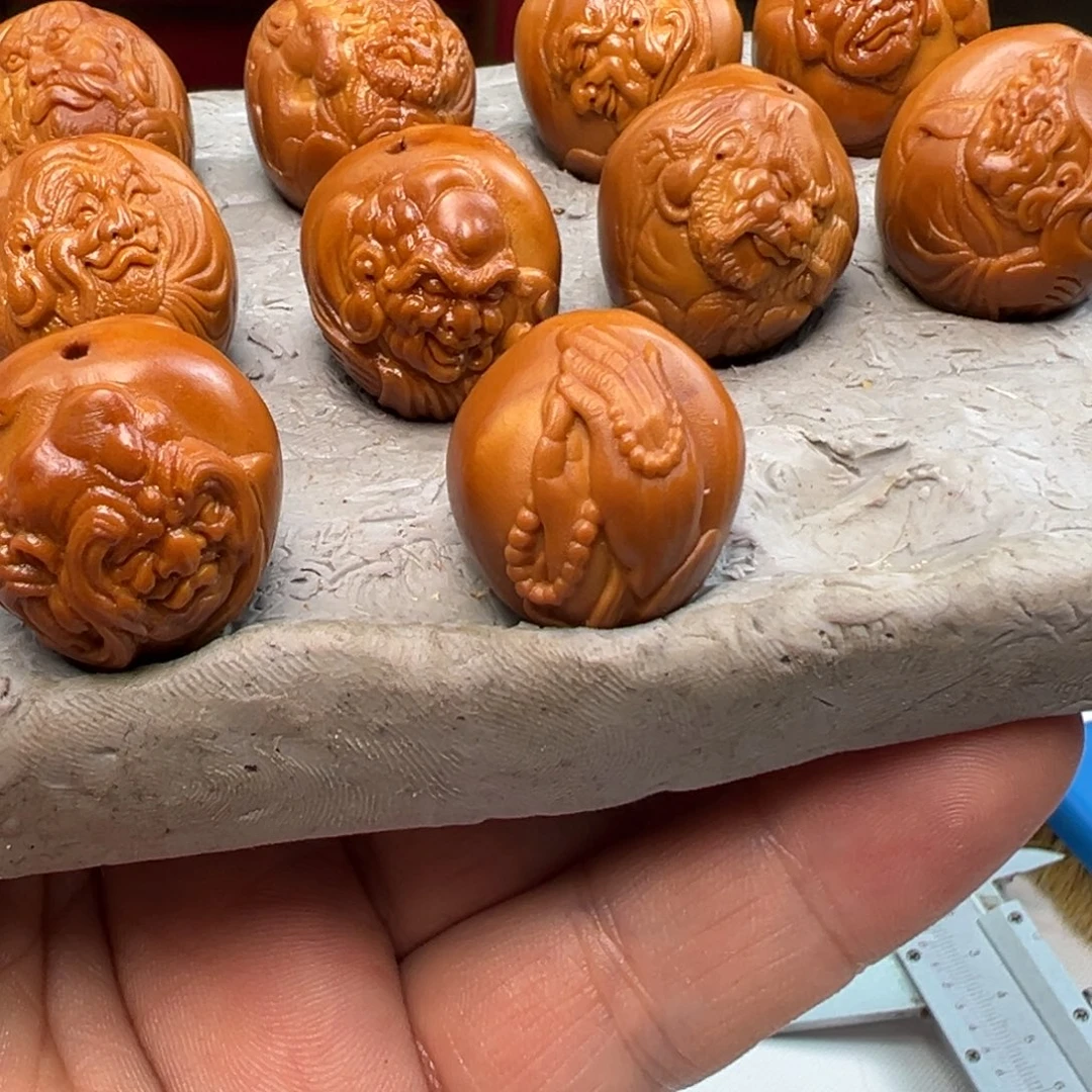 蝉***跃橄榄核手串/手链橄榄核