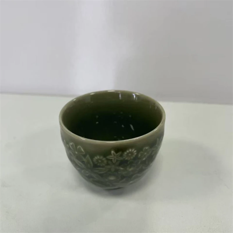 SHTC1394[学茶严选]李丽平-老梅子青鸡心杯