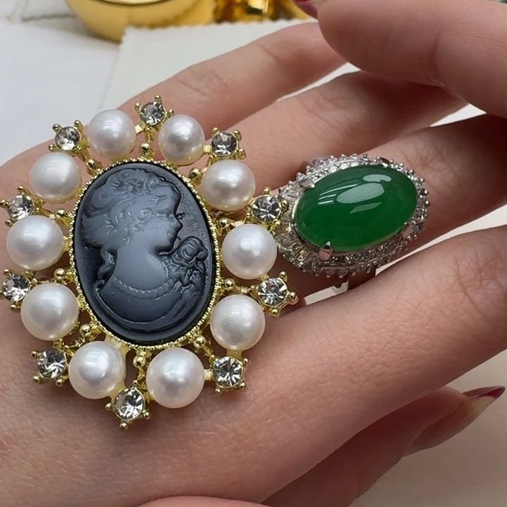 淡水珍珠戒指未镶嵌